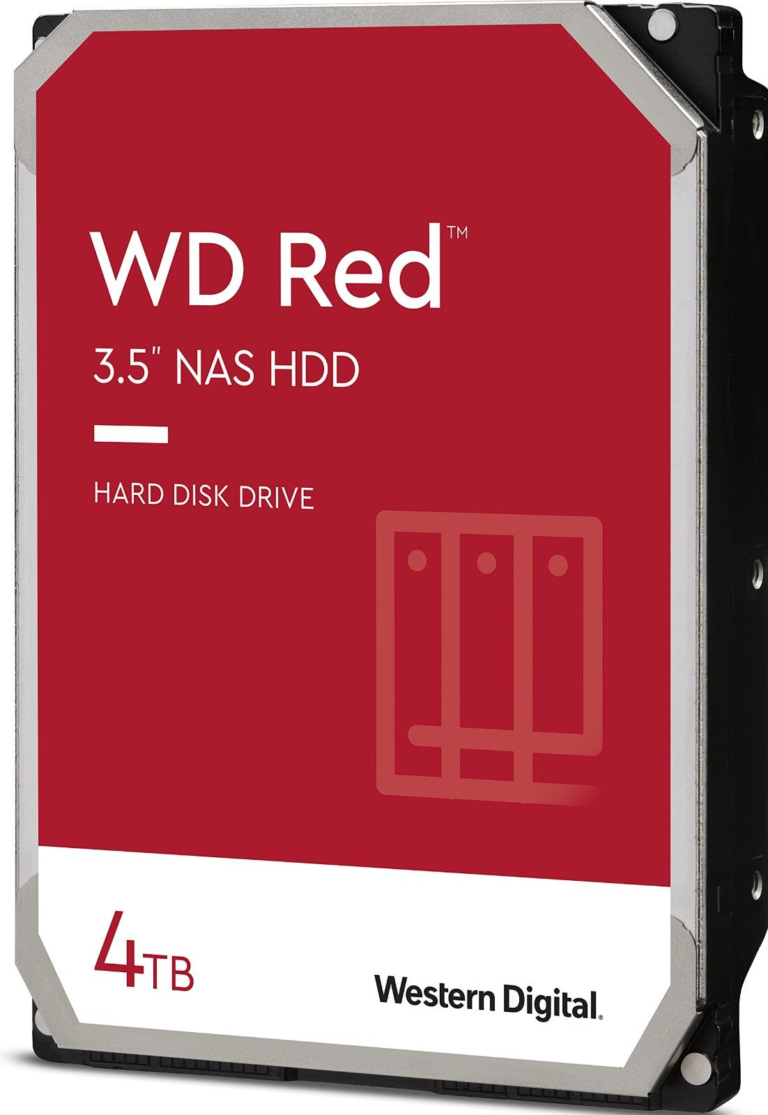 Western Digital Red (5400RPM, 3.5", SATA III, 256MB Cache) 4TB HDD [SEALED]