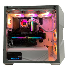 Load image into Gallery viewer, Brand New High End 10-Core Gaming PC, i9-10850K, RTX 3090 / 4080 Options, 32GB 3600mhz DDR4 Ram, 2TB NVME SSD, 6TB HDD
