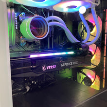 Load image into Gallery viewer, Brand New 8-Core High-End Gaming PC Ryzen 7 5700x (Better than i9-11900K), RTX 4070 Ti Options, 32GB 3200mhz DDR4 Ram, 1TB NVME SSD, WIFI + BT
