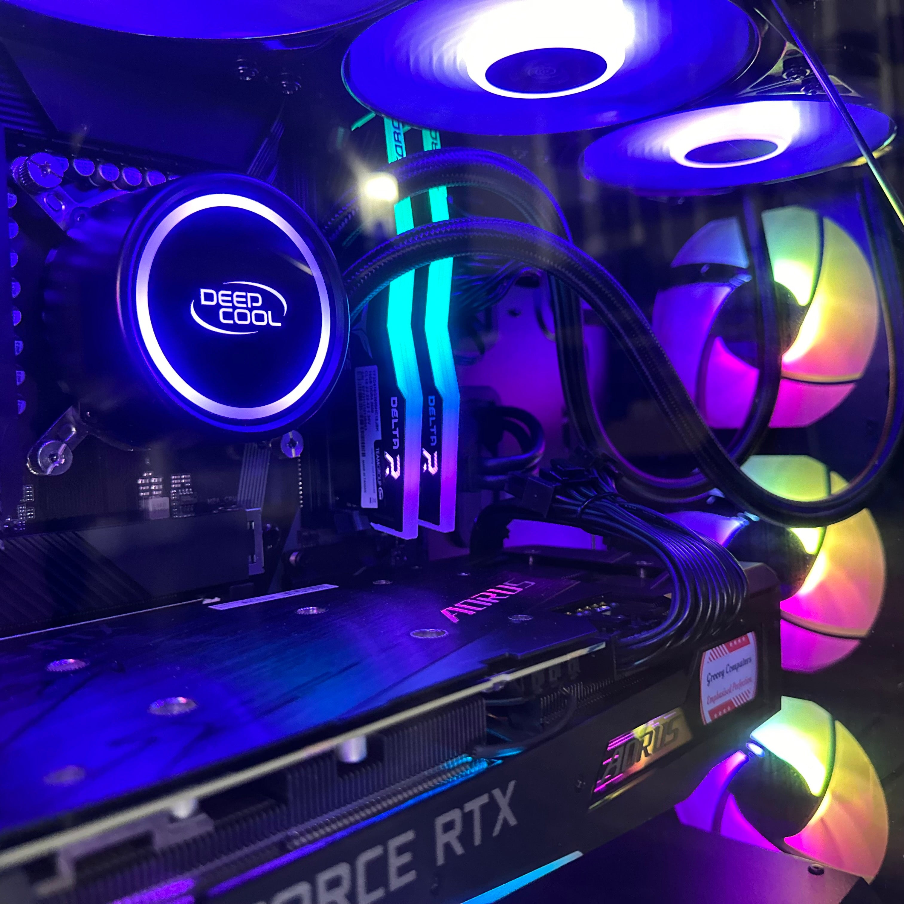 Brand New High End 12-Core Gaming PC, i7-12700K (Better than i9-11900K), RTX 4070/4090 Options, 32GB 3600mhz DDR4 Ram, 2TB NVME SSD