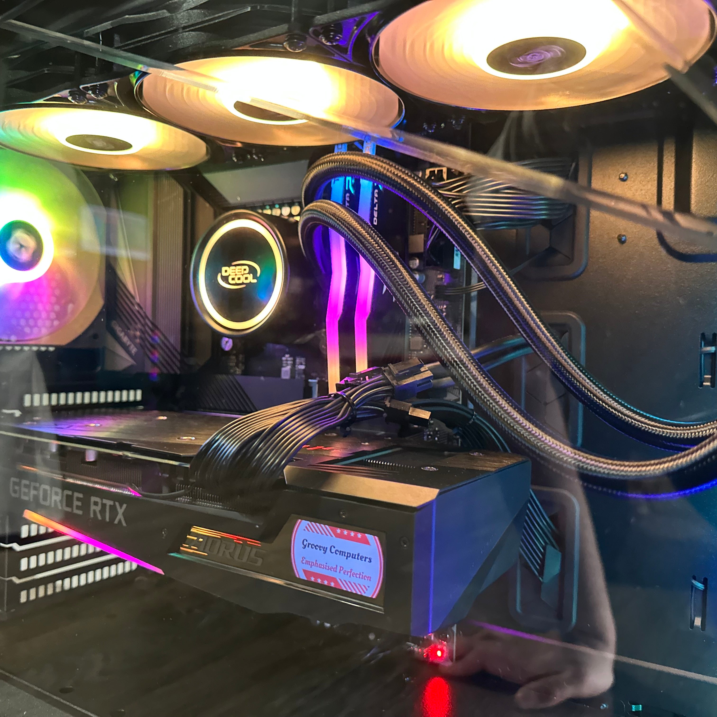 Brand New High End 12-Core Gaming PC, i7-12700K (Better than i9-11900K), RTX 4070/4090 Options, 32GB 3600mhz DDR4 Ram, 2TB NVME SSD