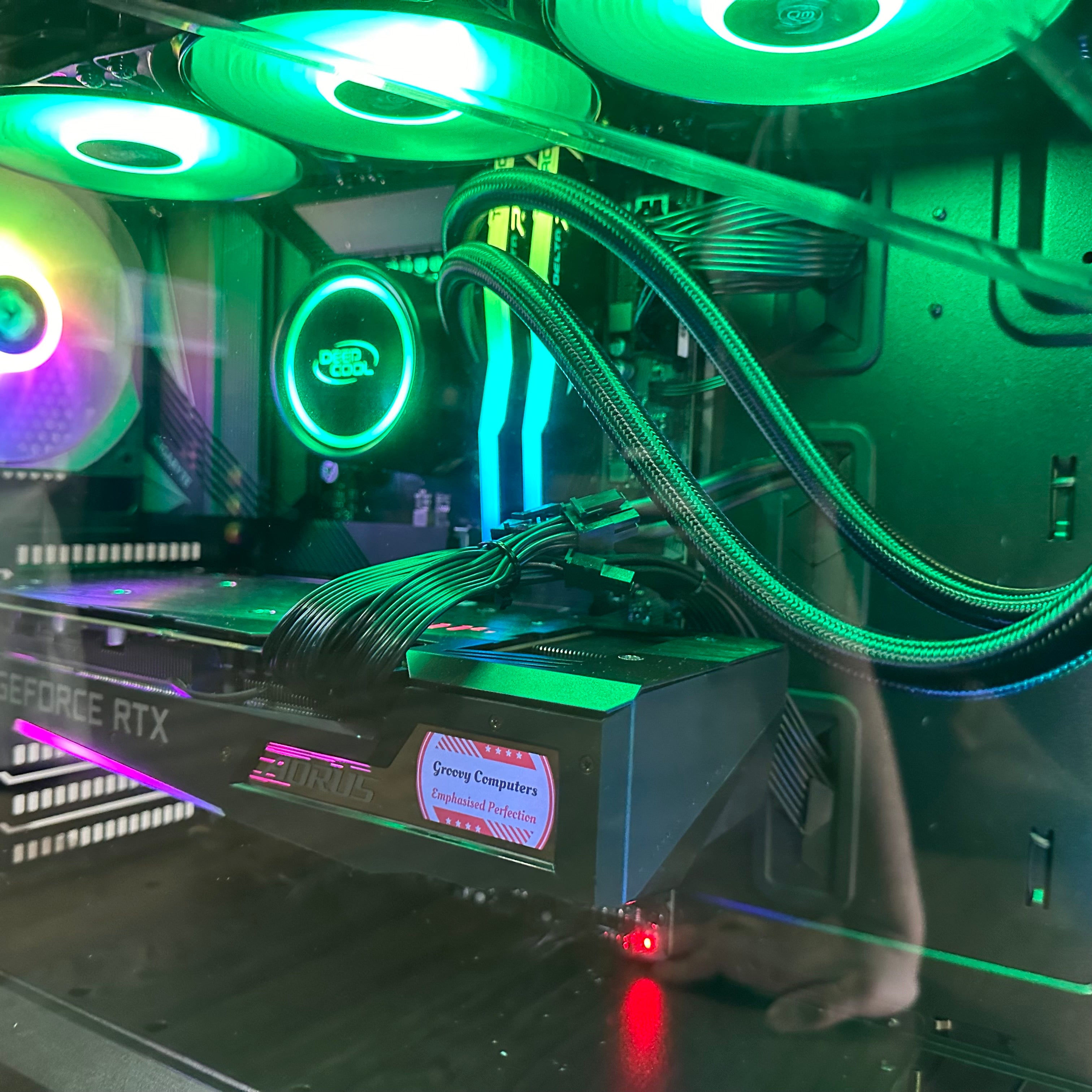 Brand New High End 12-Core Gaming PC, i7-12700K (Better than i9-11900K), RTX 4070/4090 Options, 32GB 3600mhz DDR4 Ram, 2TB NVME SSD