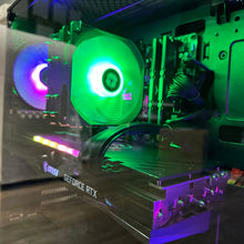 Load image into Gallery viewer, Brand New High End 8-Core Gaming PC, Ryzen 7 5700X (Better than i9-11900K), RTX 4070 Ti / 3070 Options, 32GB 3200mhz DDR4 RAM, 1TB NVME SSD
