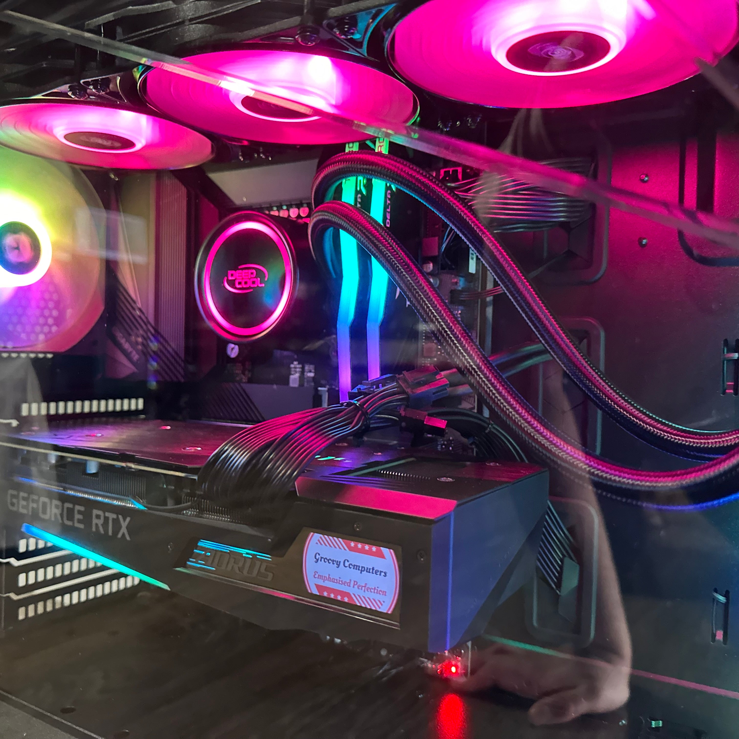 Brand New High End 12-Core Gaming PC, i7-12700K (Better than i9-11900K), RTX 4070/4090 Options, 32GB 3600mhz DDR4 Ram, 2TB NVME SSD