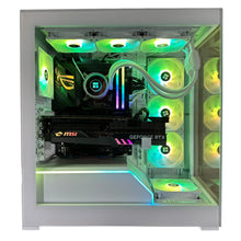 Load image into Gallery viewer, Top Tier Brand New High End 24-Core Gaming PC, ASUS ROG, i9-14900KF, RTX 4090 24GB, 64GB 6000mhz DDR5 RAM, 4TB NVME SSD, 8TB HDD (Options), WIFI + BT
