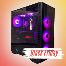 Load image into Gallery viewer, Brand New High End 12-Core Gaming PC, i7-12700KF (Better than i9-11900K), RTX 4080 Options, 32GB 3200mhz DDR4 Ram, 1TB NVME SSD, 3TB HDD, WIFI + BT
