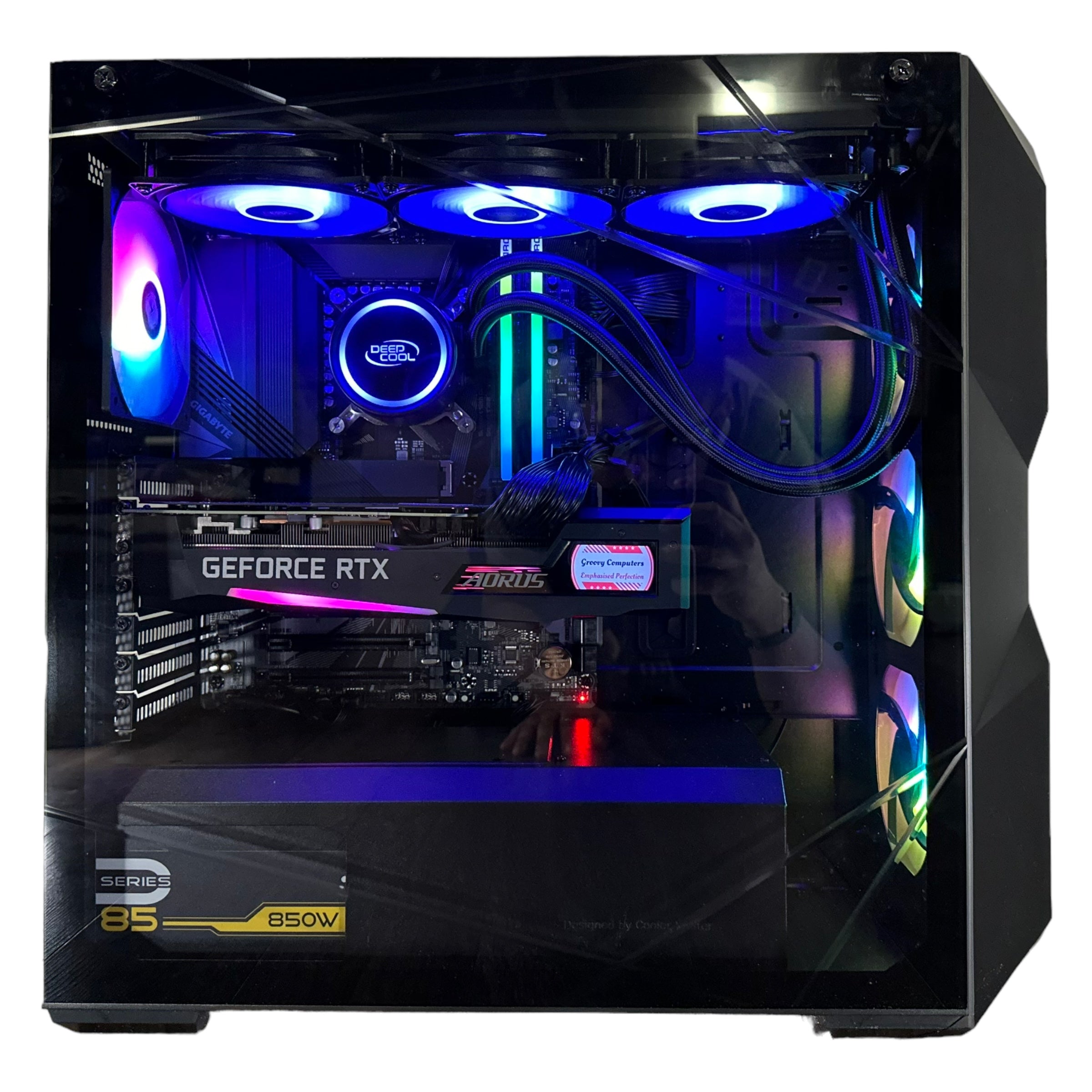 Brand New High End 12-Core Gaming PC, i7-12700K (Better than i9-11900K), RTX 4070/4090 Options, 32GB 3600mhz DDR4 Ram, 2TB NVME SSD