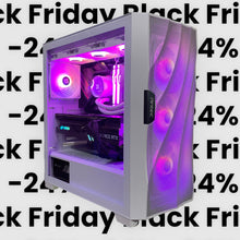Load image into Gallery viewer, Top Tier Brand New High End 24-Core Gaming PC ASUS ROG, i9-14900KF, RTX 4090 24GB, 64GB 6000mhz DDR5 RAM, 4TB NVME SSD, 8TB HDD (Options), WIFI + BT
