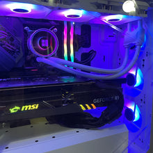 Load image into Gallery viewer, Top Tier Brand New High End 24-Core Gaming PC ASUS ROG, i9-14900KF, RTX 4090 24GB, 32GB 6000mhz DDR5 RAM, 4TB NVME SSD, 8TB HDD (Options), WIFI + BT
