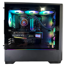 Load image into Gallery viewer, Brand New 12-Core High End Gaming PC, Ryzen 9 7900x, RTX 4080 / 4070 Options, 32GB 6400mhz DDR5 Ram, 2TB GEN 4 NVME SSD, 6TB HDD, WIFI + BT
