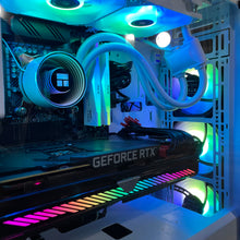 Load image into Gallery viewer, Brand New High End 12-Core Gaming PC, i7-12700KF (Better than i9-11900K), RTX 4080 / 4070 Options, 32GB 3200mhz DDR4 Ram, 1TB NVME SSD, 3TB HDD, WIFI + BT
