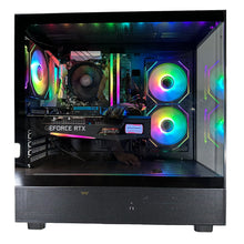 Load image into Gallery viewer, Brand New High End 6-Core Gaming PC, Ryzen 5 5500 (i7-9700 Performance), RTX 3070 Options, 16GB 3600mhz DDR4 Ram, 1TB NVME SSD
