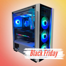 Load image into Gallery viewer, Brand New High End 12-Core Gaming PC, i7-12700KF (Better than i9-11900K), RTX 4080 / 4070 Options, 32GB 3200mhz DDR4 Ram, 1TB NVME SSD, 3TB HDD, WIFI + BT
