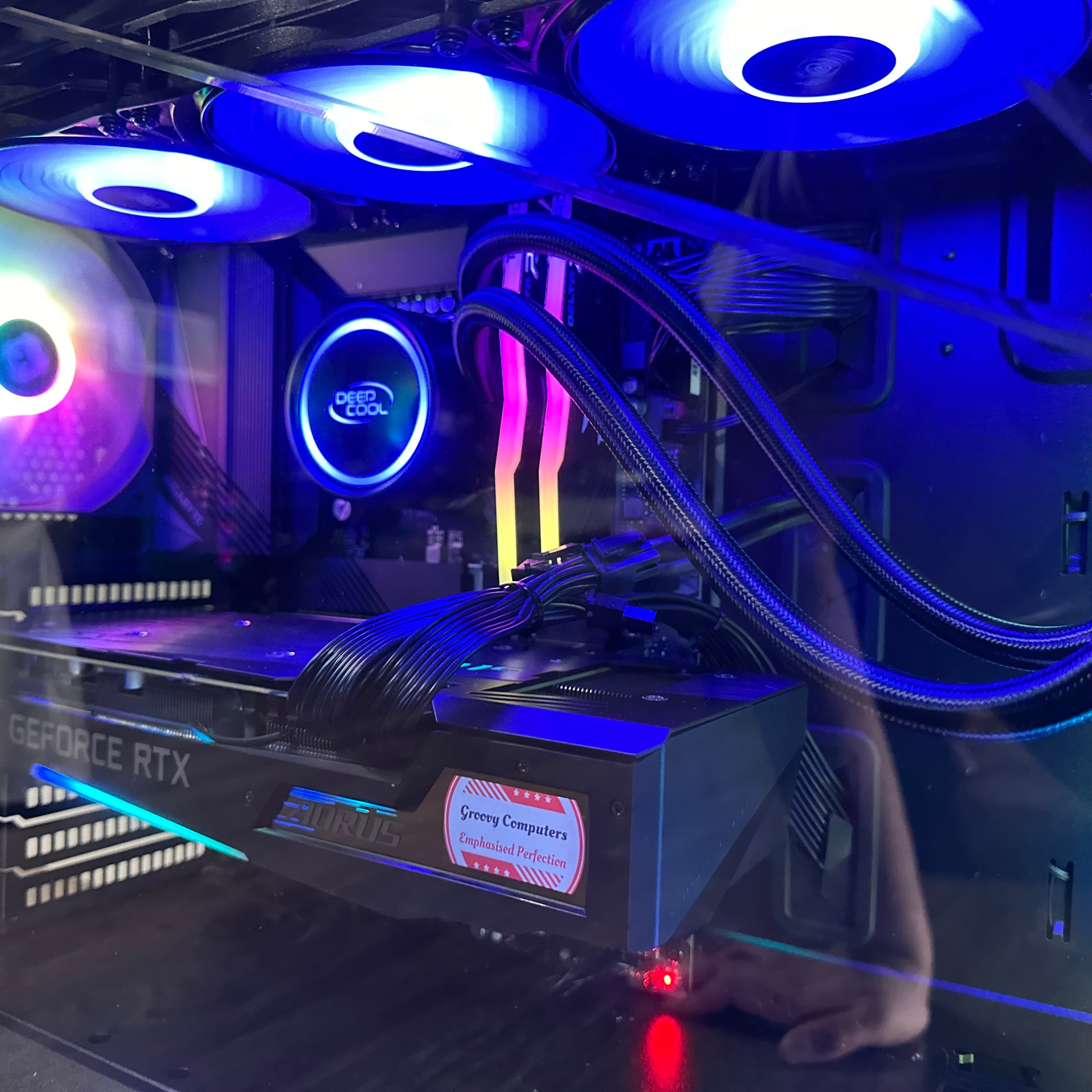 Brand New High End 12-Core Gaming PC, i7-12700K (Better than i9-11900K), RTX 4070/4090 Options, 32GB 3600mhz DDR4 Ram, 2TB NVME SSD