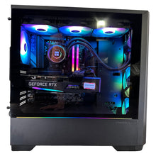 Load image into Gallery viewer, Brand New 12-Core High End Gaming PC, Ryzen 9 7900x, RTX 4080 / 4070 Options, 32GB 6400mhz DDR5 Ram, 2TB GEN 4 NVME SSD, 6TB HDD, WIFI + BT
