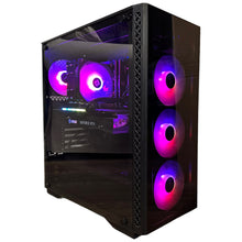 Load image into Gallery viewer, Brand New 10-Core High End Gaming PC, i5-12600KF (Better than i9-11900K), RTX 4070 Ti / 3070 Options, 32GB 3200mhz DDR4 RAM, 1TB NVME SSD, WIFI + BT
