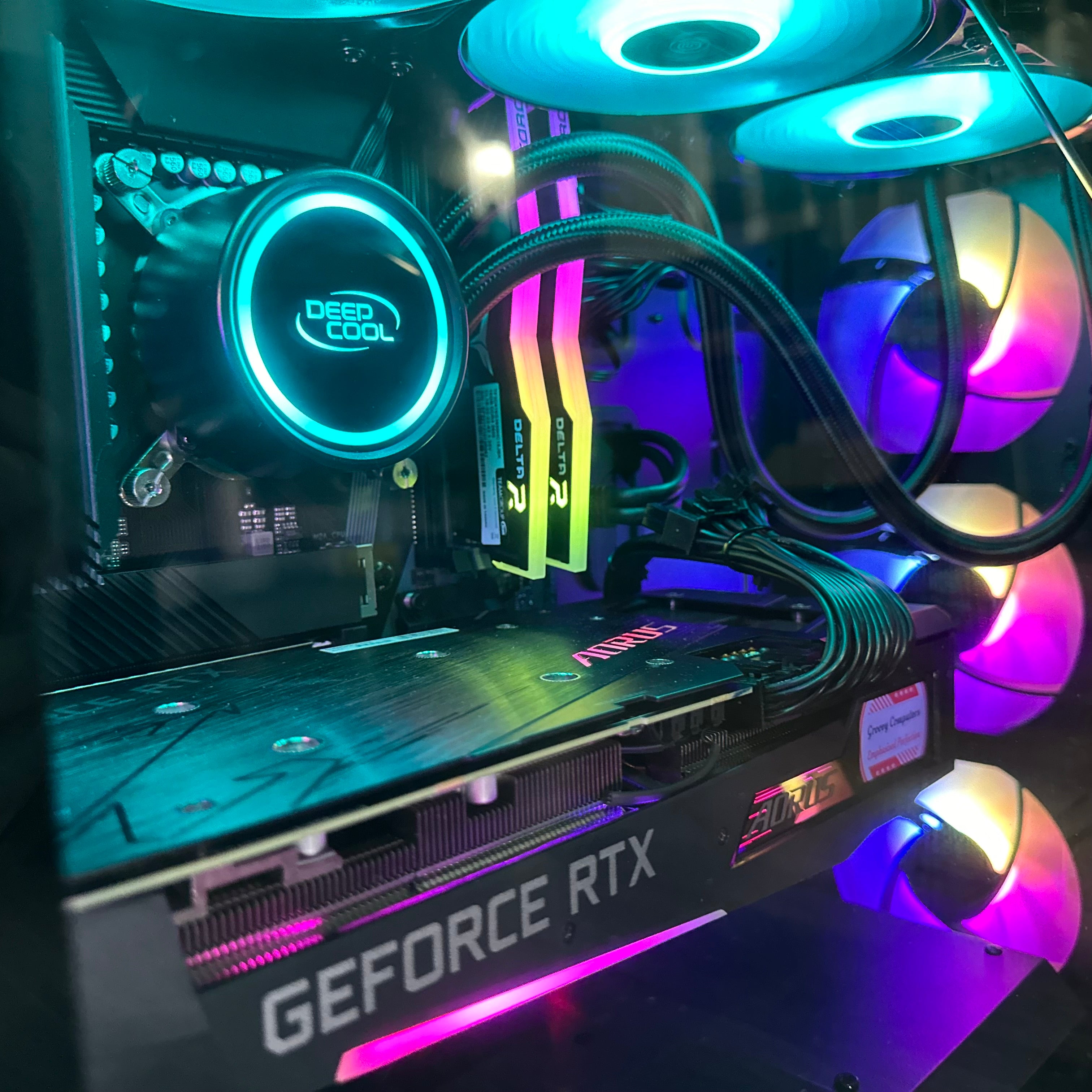 Brand New High End 12-Core Gaming PC, i7-12700K (Better than i9-11900K), RTX 4070/4090 Options, 32GB 3600mhz DDR4 Ram, 2TB NVME SSD