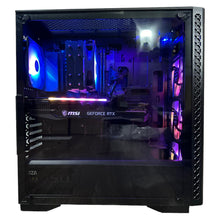 Load image into Gallery viewer, Brand New 6-Core High-End Gaming PC Ryzen 5 7600x (Better than i9-12900K), RTX 4070 Ti Options, 32GB 5200mhz DDR5 Ram, 1TB NVME SSD, WIFI + BT
