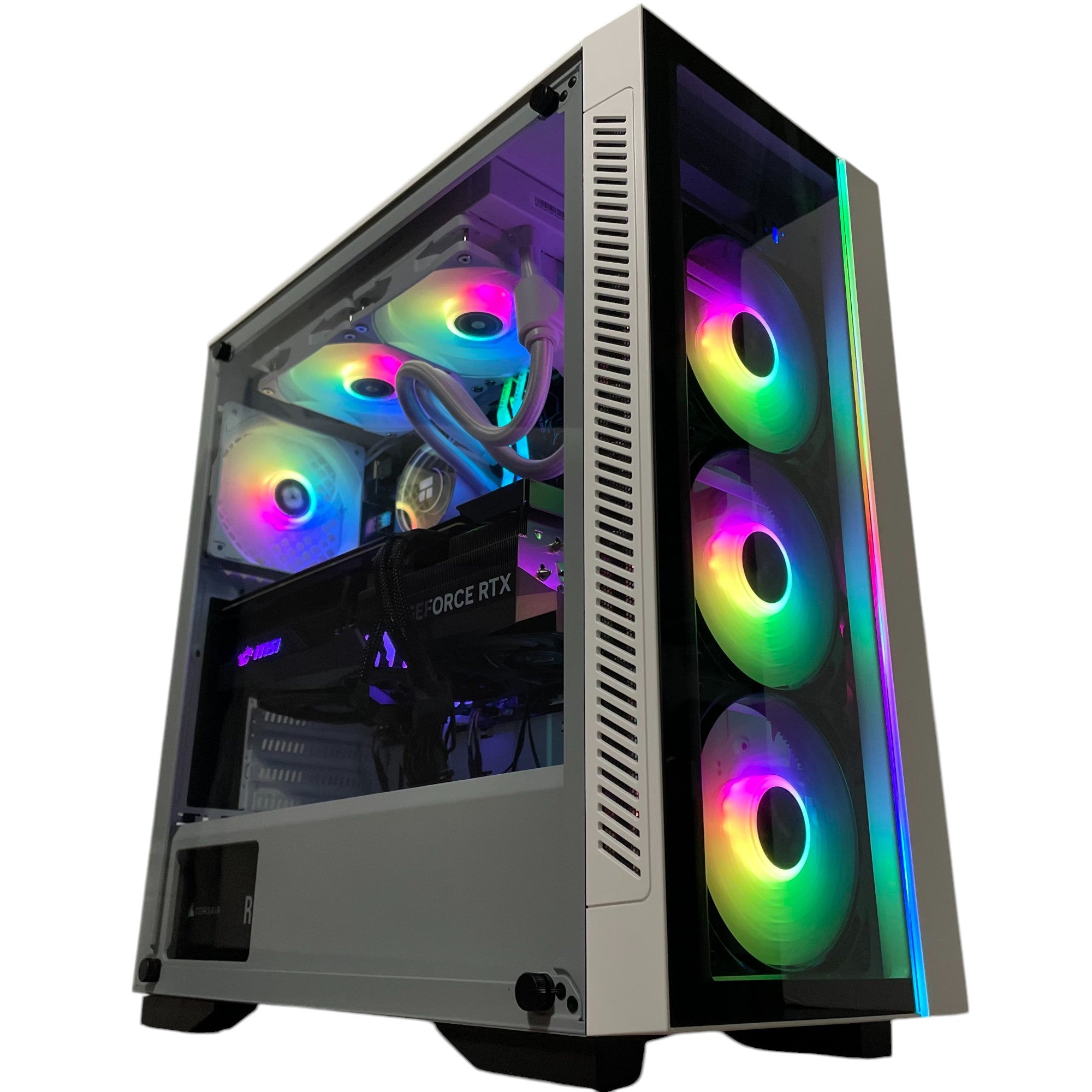 Brand New 8-Core High-End Gaming PC, Ryzen 7 7700x (Better Than i9-12900K), RTX 4090 Options, 32GB 6000mhz DDR5 Ram, 2TB NVME SSD