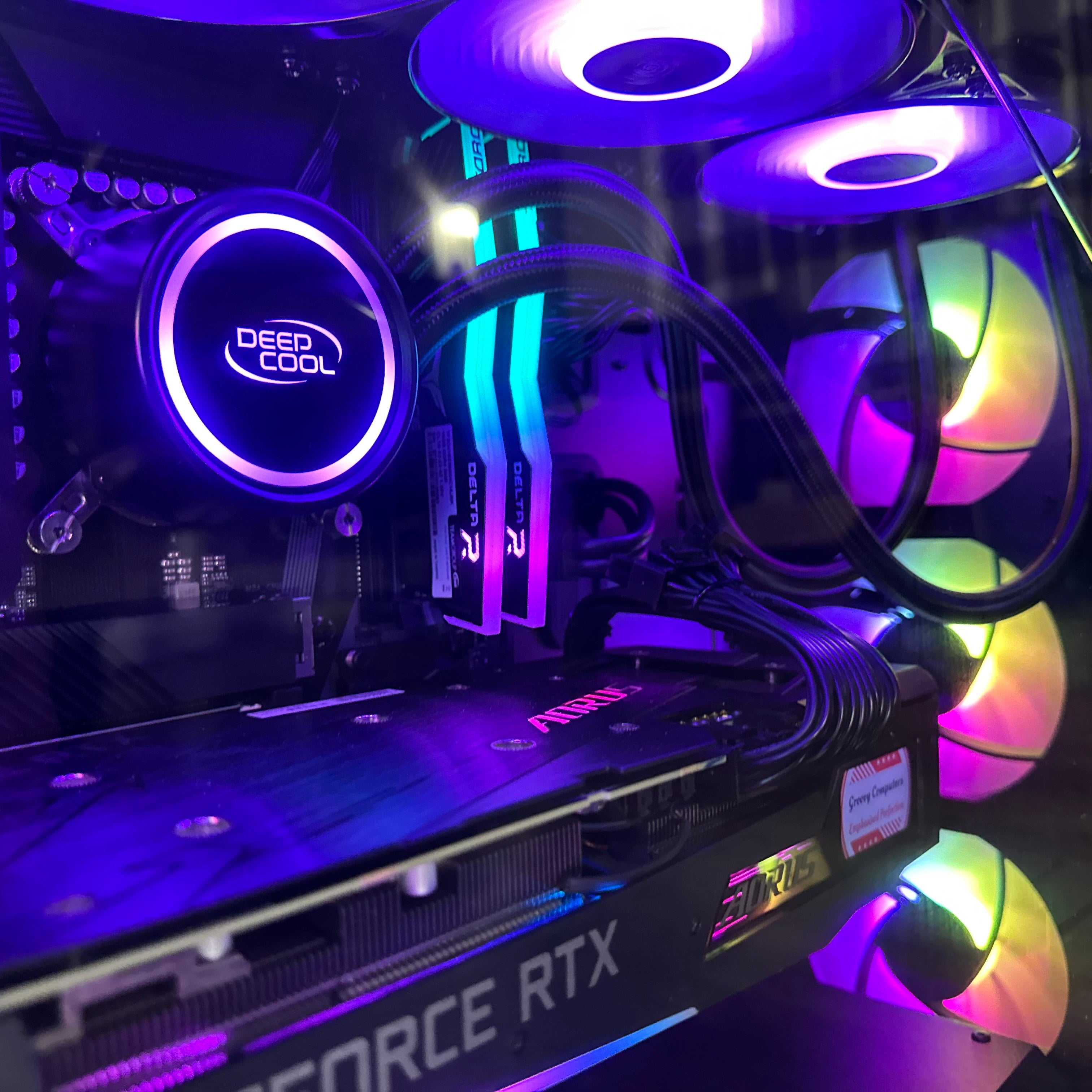 Brand New High End 12-Core Gaming PC, i7-12700K (Better than i9-11900K), RTX 4070/4090 Options, 32GB 3600mhz DDR4 Ram, 2TB NVME SSD