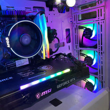Load image into Gallery viewer, Brand New High End 6-Core Gaming PC, Ryzen 5 5600 (i9-9900K Performance), RTX 4070 / 3070 Options, 16GB 3600mhz DDR4 Ram, 1TB NVME SSD
