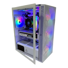 Load image into Gallery viewer, Brand New High End 8-Core Gaming PC, Ryzen 7 5700, RTX 4070 Options, 16GB 3600mhz DDR4 RAM, 1TB NVME SSD
