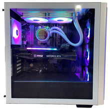 Load image into Gallery viewer, Brand New 8-Core High-End Gaming PC Ryzen 7 5700x (Better than i9-11900K), RTX 4070 Ti Options, 32GB 3200mhz DDR4 Ram, 1TB NVME SSD, WIFI + BT
