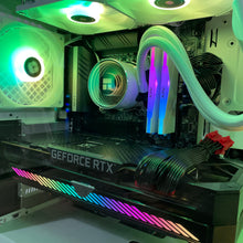 Load image into Gallery viewer, Brand New High End 12-Core Gaming PC, i7-12700KF (Better than i9-11900K), RTX 4080 / 4070 Options, 32GB 3200mhz DDR4 Ram, 1TB NVME SSD, 3TB HDD, WIFI + BT
