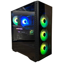 Load image into Gallery viewer, Brand New 10-Core High End Gaming PC, i5-12600KF (Better than i9-11900K), RTX 4070 Ti / 3070 Options, 32GB 3200mhz DDR4 RAM, 1TB NVME SSD, WIFI + BT
