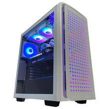 Load image into Gallery viewer, Brand New 8-Core High-End Gaming PC Ryzen 7 5700x (Better than i9-11900K), RTX 4070 Ti Options, 32GB 3200mhz DDR4 Ram, 1TB NVME SSD, WIFI + BT
