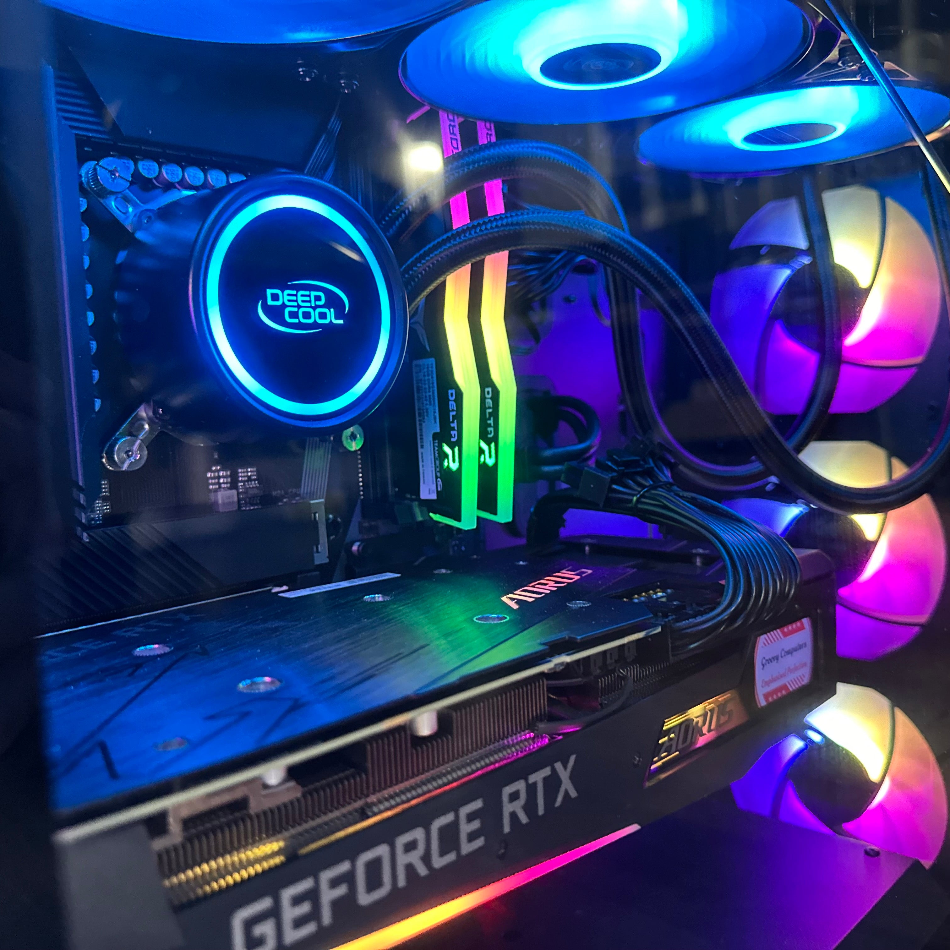 Brand New High End 12-Core Gaming PC, i7-12700K (Better than i9-11900K), RTX 4070/4090 Options, 32GB 3600mhz DDR4 Ram, 2TB NVME SSD