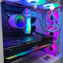 Load image into Gallery viewer, Brand New High End 10-Core Gaming PC, i9-10850K, RTX 4080 / RX 7900 XTX Options, 64GB 3600mhz DDR4 RAM, 2TB NVME SSD, 8TB HDD
