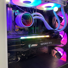 Load image into Gallery viewer, Brand New 8-Core High-End Gaming PC Ryzen 7 5700x (Better than i9-11900K), RTX 4070 Ti Options, 32GB 3200mhz DDR4 Ram, 1TB NVME SSD, WIFI + BT
