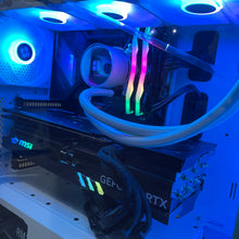Load image into Gallery viewer, Top Tier Brand New High End 24-Core Gaming PC ASUS ROG, i9-14900KF, RTX 4090 24GB, 32GB 6000mhz DDR5 RAM, 4TB NVME SSD, 8TB HDD (Options), WIFI + BT
