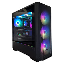 Load image into Gallery viewer, Brand New 12-Core High End Gaming PC, Ryzen 9 7900x, RTX 4080 / 4070 Options, 32GB 6400mhz DDR5 Ram, 2TB GEN 4 NVME SSD, 6TB HDD, WIFI + BT
