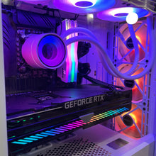 Load image into Gallery viewer, Brand New High End 10-Core Gaming PC, i9-10850K, RTX 4080 / RX 7900 XTX Options, 64GB 3600mhz DDR4 RAM, 2TB NVME SSD, 8TB HDD
