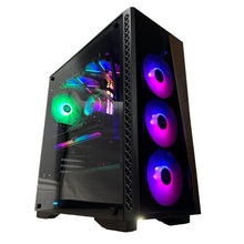 Load image into Gallery viewer, Brand New 8-Core High-End Gaming PC Ryzen 7 5700x (Similar to i9-11900K), RTX 4080 / 4070 Options, 32GB 3200mhz DDR4 Ram, 1TB NVME SSD, 4TB HDD

