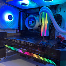 Load image into Gallery viewer, Brand New High End 12-Core Gaming PC, i7-12700KF (Better than i9-11900K), RTX 4080 / 4070 Options, 32GB 3200mhz DDR4 Ram, 1TB NVME SSD, 3TB HDD, WIFI + BT
