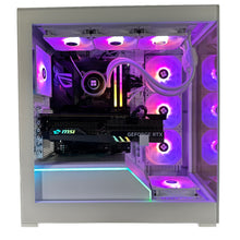 Load image into Gallery viewer, Top Tier Brand New High End 24-Core Gaming PC, ASUS ROG, i9-14900KF, RTX 4090 24GB, 64GB 6000mhz DDR5 RAM, 4TB NVME SSD, 8TB HDD (Options), WIFI + BT
