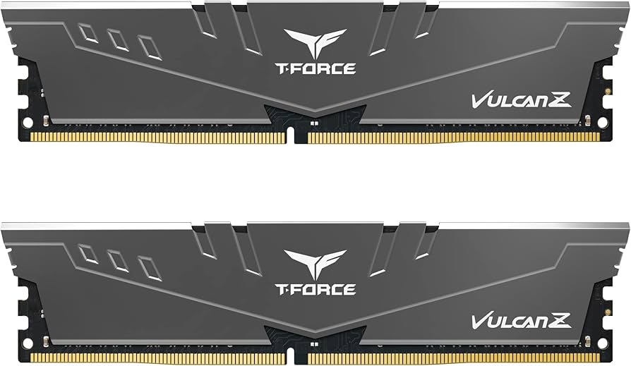Team Group T-Force Vulcan Z 16GB (2 x 8GB) PC4-25600 (DDR4-3200) Memory Gray