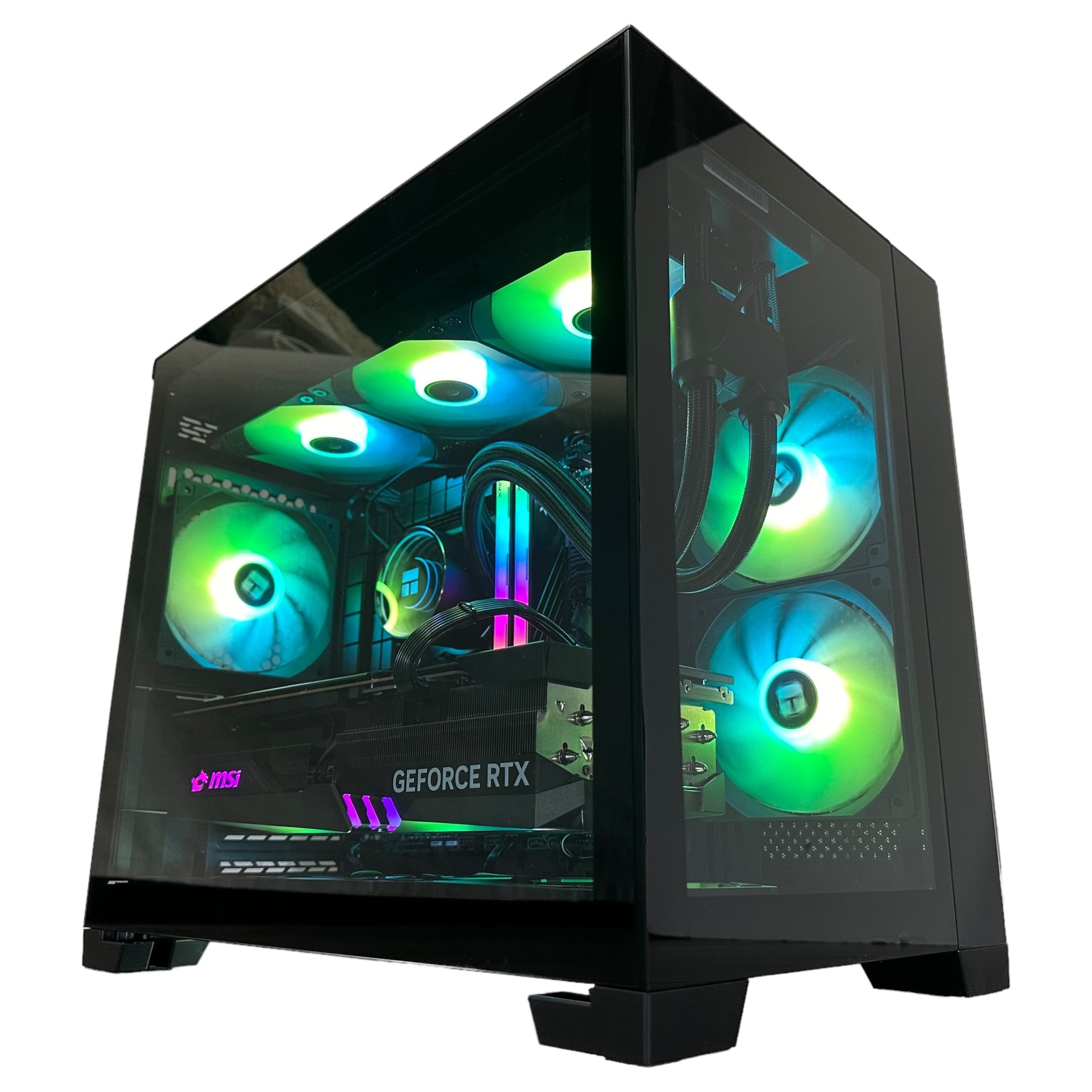 Top Tier Brand New 16-Core Gaming PC, ASUS TUF, Ryzen 9 7950x3D, RTX 4090/4070 Options, 32GB 6400mhz DDR5 Ram, 2TB NVME SSD, WIFI + BT