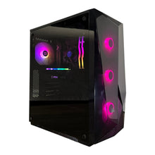 Load image into Gallery viewer, Brand New High End 6-Core Gaming PC, i5-10400F (Similar to i7-8700K) RTX 4070 Options, 16GB 3600mhz DDR4 Ram, 1TB NVME SSD, WIFI + BT
