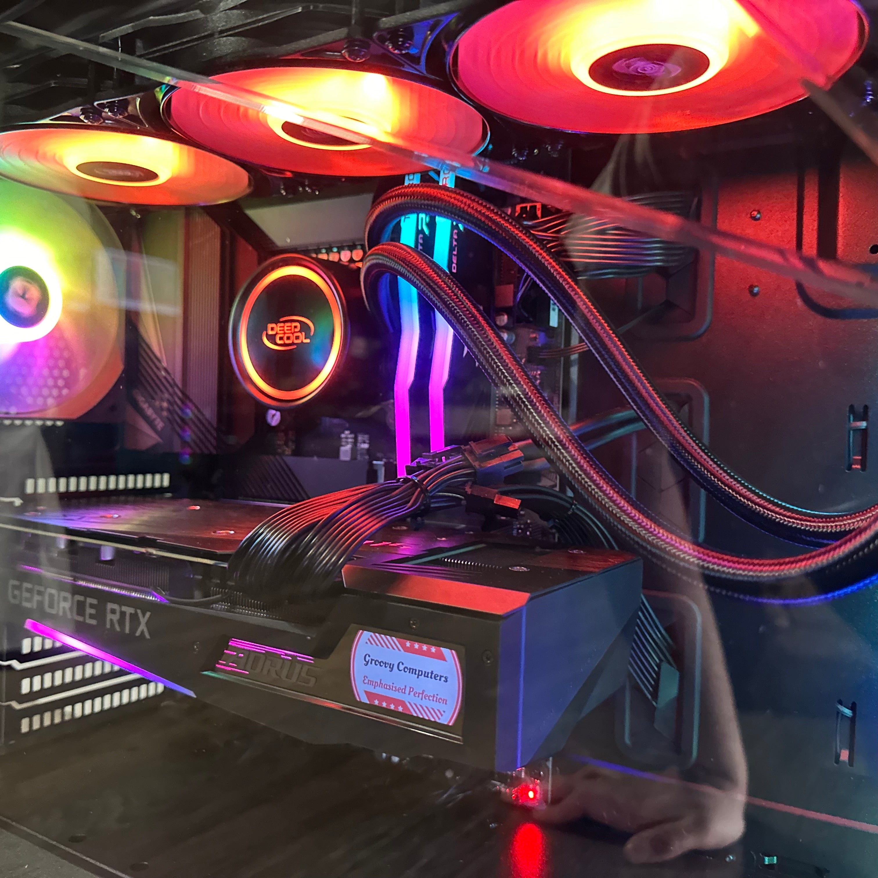 Brand New High End 12-Core Gaming PC, i7-12700K (Better than i9-11900K), RTX 4070/4090 Options, 32GB 3600mhz DDR4 Ram, 2TB NVME SSD