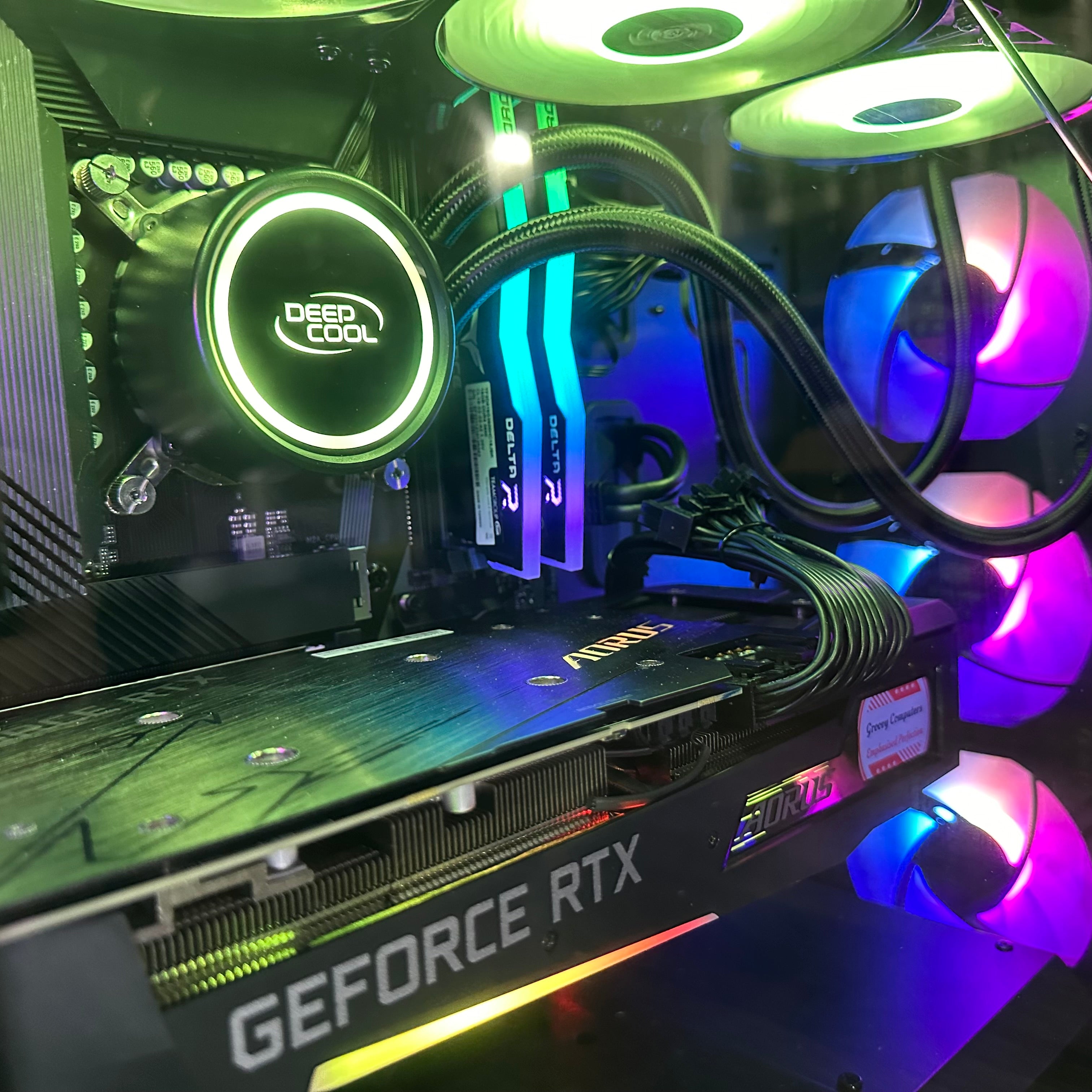 Brand New High End 12-Core Gaming PC, i7-12700K (Better than i9-11900K), RTX 4070/4090 Options, 32GB 3600mhz DDR4 Ram, 2TB NVME SSD