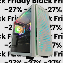 Load image into Gallery viewer, Brand New High End 6-Core Gaming PC, Ryzen 5 5600 (i9-9900K Performance), RTX 4070 Ti / 3070 Options, 16GB 3600mhz DDR4 Ram, 1TB NVME SSD
