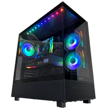 Load image into Gallery viewer, Brand New High End 6-Core Gaming PC, Ryzen 5 5500 (i7-9700 Performance), RTX 3070 Options, 16GB 3600mhz DDR4 Ram, 1TB NVME SSD
