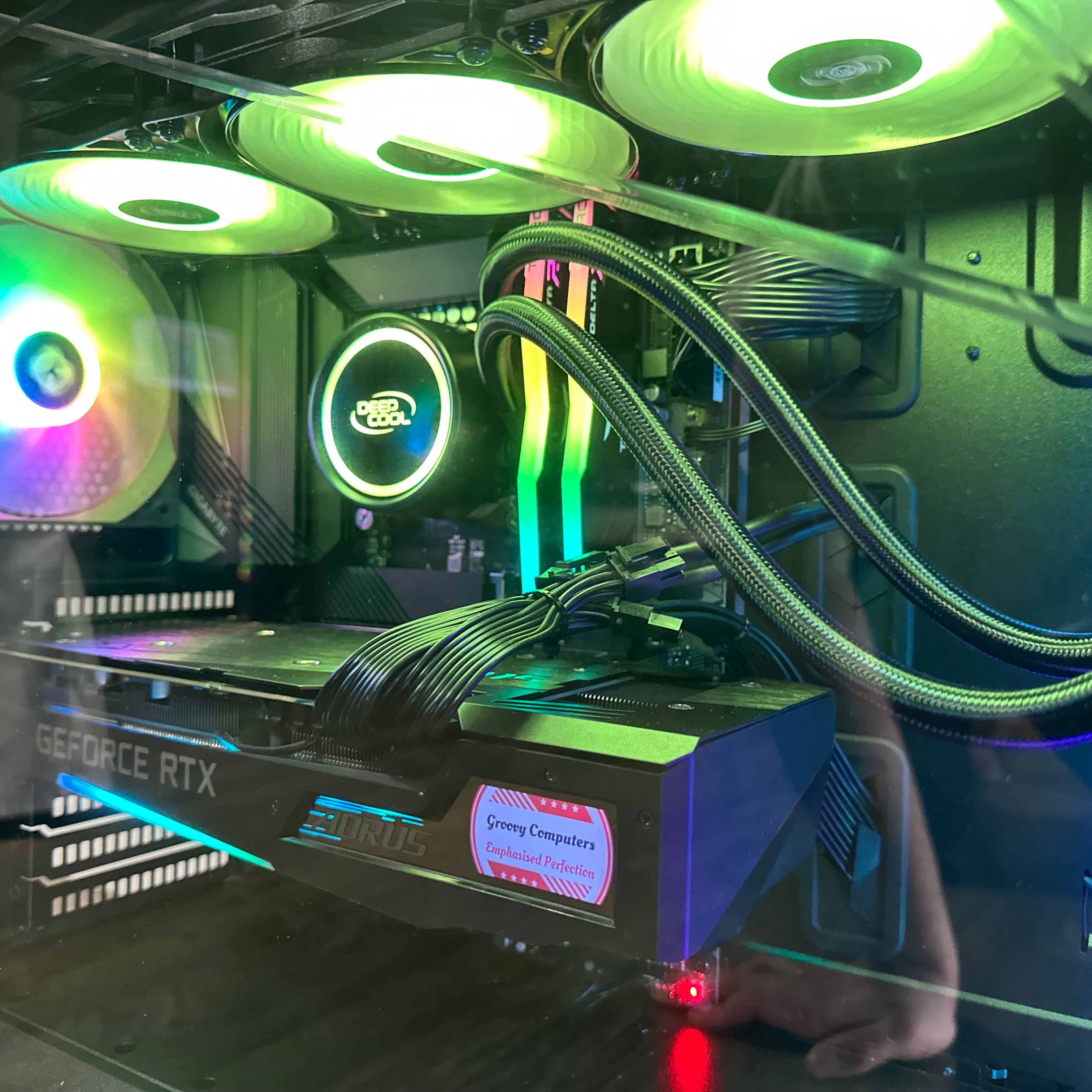 Brand New High End 12-Core Gaming PC, i7-12700K (Better than i9-11900K), RTX 4070/4090 Options, 32GB 3600mhz DDR4 Ram, 2TB NVME SSD
