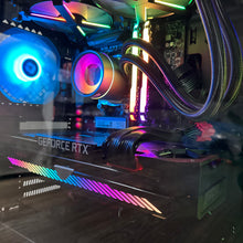 Load image into Gallery viewer, Brand New 8-Core High-End Gaming PC Ryzen 7 5700x (Similar to i9-11900K), RTX 4080 / 4070 Options, 32GB 3200mhz DDR4 Ram, 1TB NVME SSD, 4TB HDD
