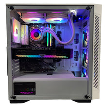 Load image into Gallery viewer, Brand New 8-Core High-End Gaming PC Ryzen 7 5700x (Similar to i9-11900K), RTX 4080 / 4070 Options, 32GB 3200mhz DDR4 Ram, 1TB NVME SSD, 4TB HDD, WIFI+BT
