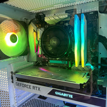 Load image into Gallery viewer, Brand New High End 6-Core Gaming PC, Ryzen 5 5500 (i7-9700 Performance), RTX 3070 Options, 16GB 3600mhz DDR4 Ram, 1TB NVME SSD
